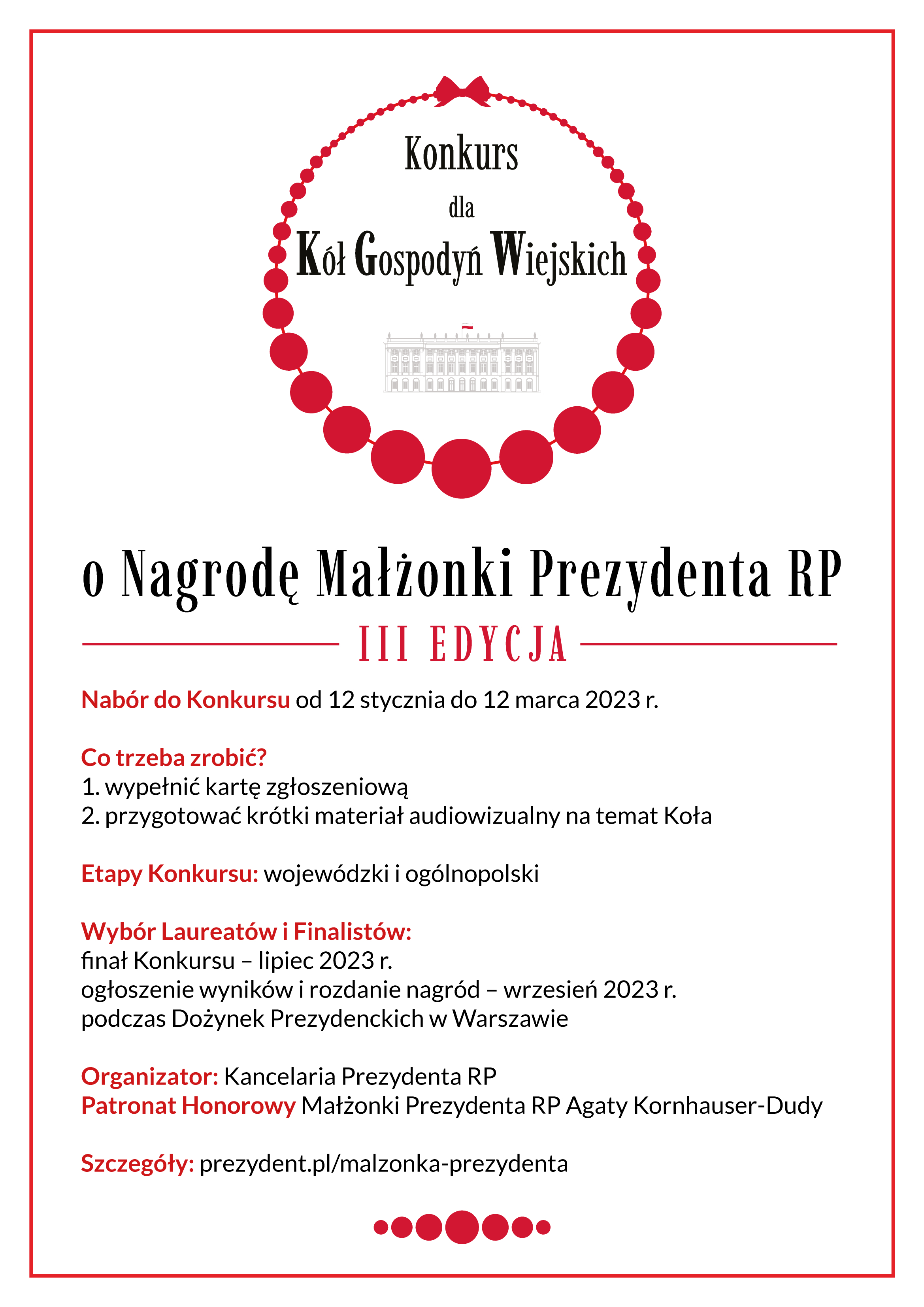 plakat kgw III edycja 1