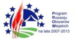 Program Rozwoju Obszarów Wiejskich na lata 2007-2013