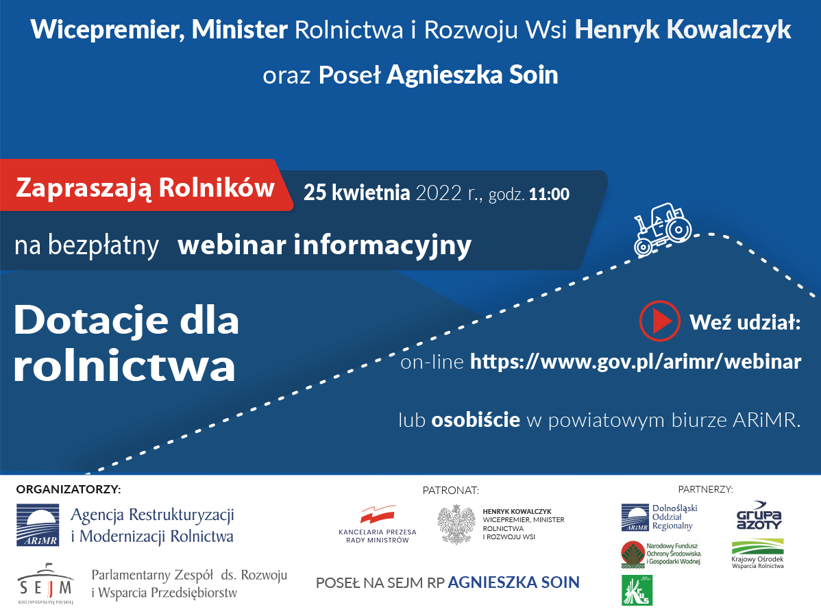 Plakat DOLNOŚLĄSKI 25 04 2022