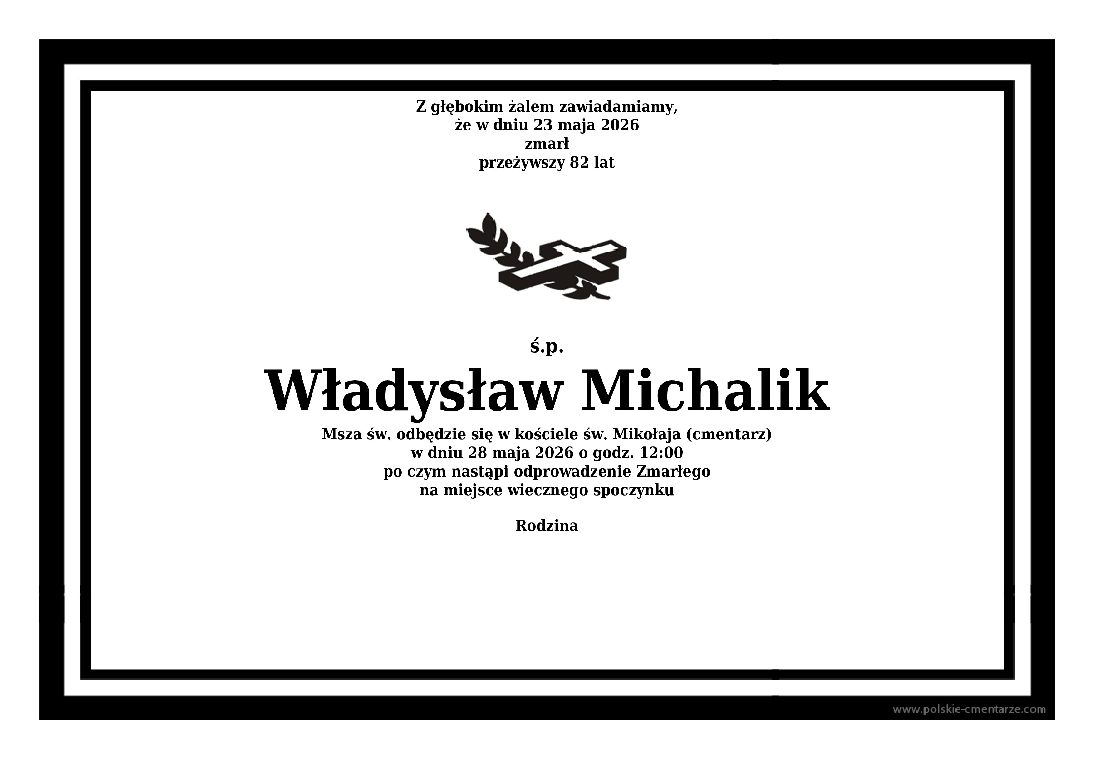 wladek nekrolog